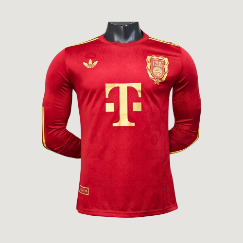 BAYERN MUNICH X 125 ANNIVERSAIRE DOMICILE PRO MANCHE LONGUE 2025-26