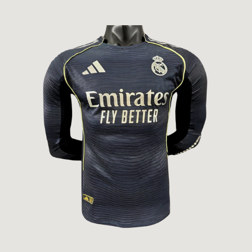 REAL MADRID - EXTÉRIEUR MANCHE LONGUE PRO 2025-26