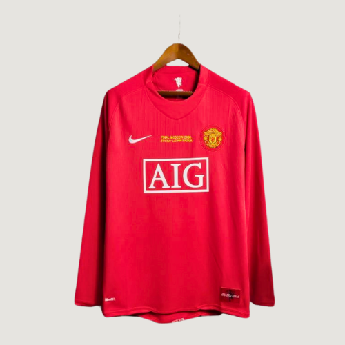 MANCHESTER UNITED - RÉTRO MANCHE LONGUE 2007-09